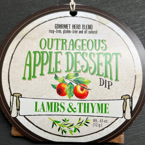 Outrageous Apple Dessert Dip