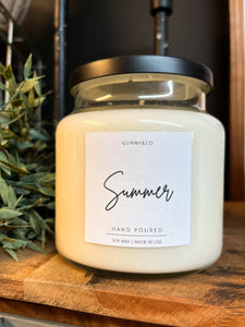 20oz Summer Candle