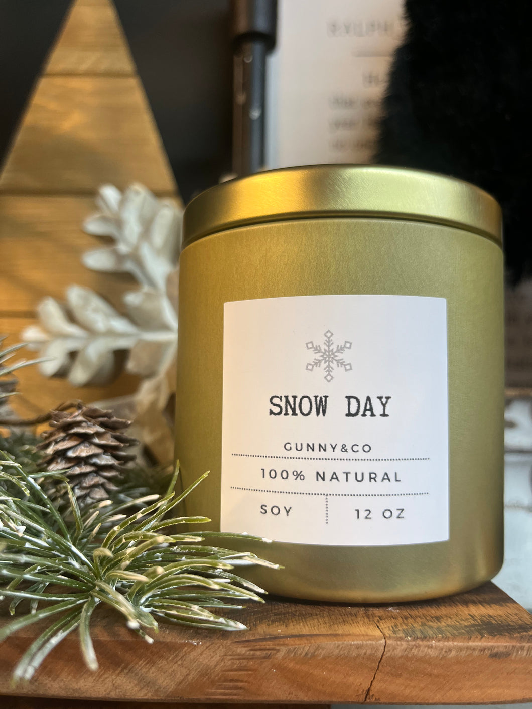 Snow Day 12oz Candle