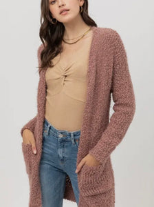 Mauve Cardigan Small