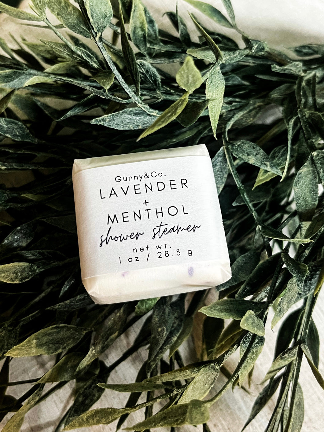 Lavender+Menthol Shower Steamer
