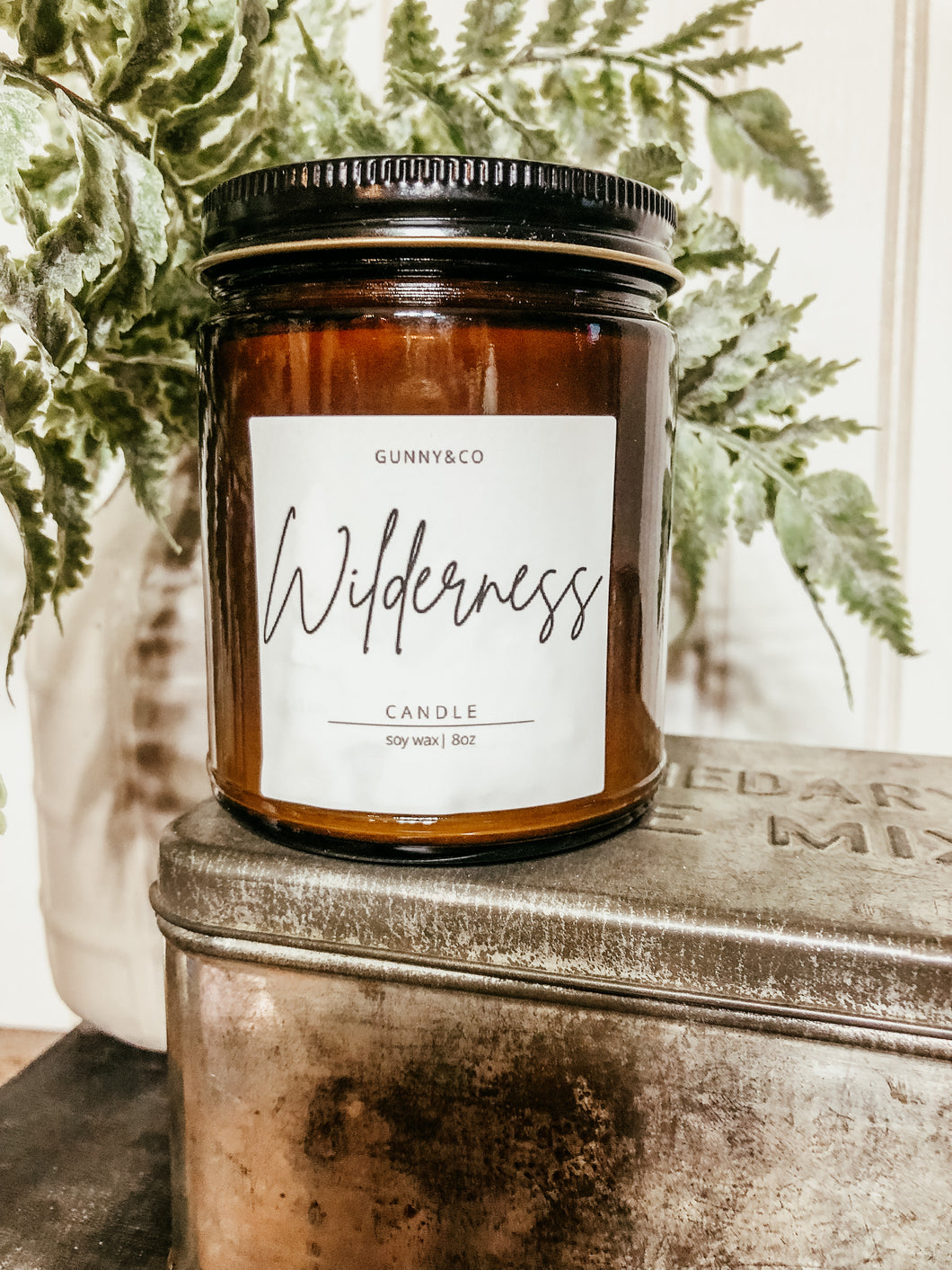 Wilderness Amber Candle