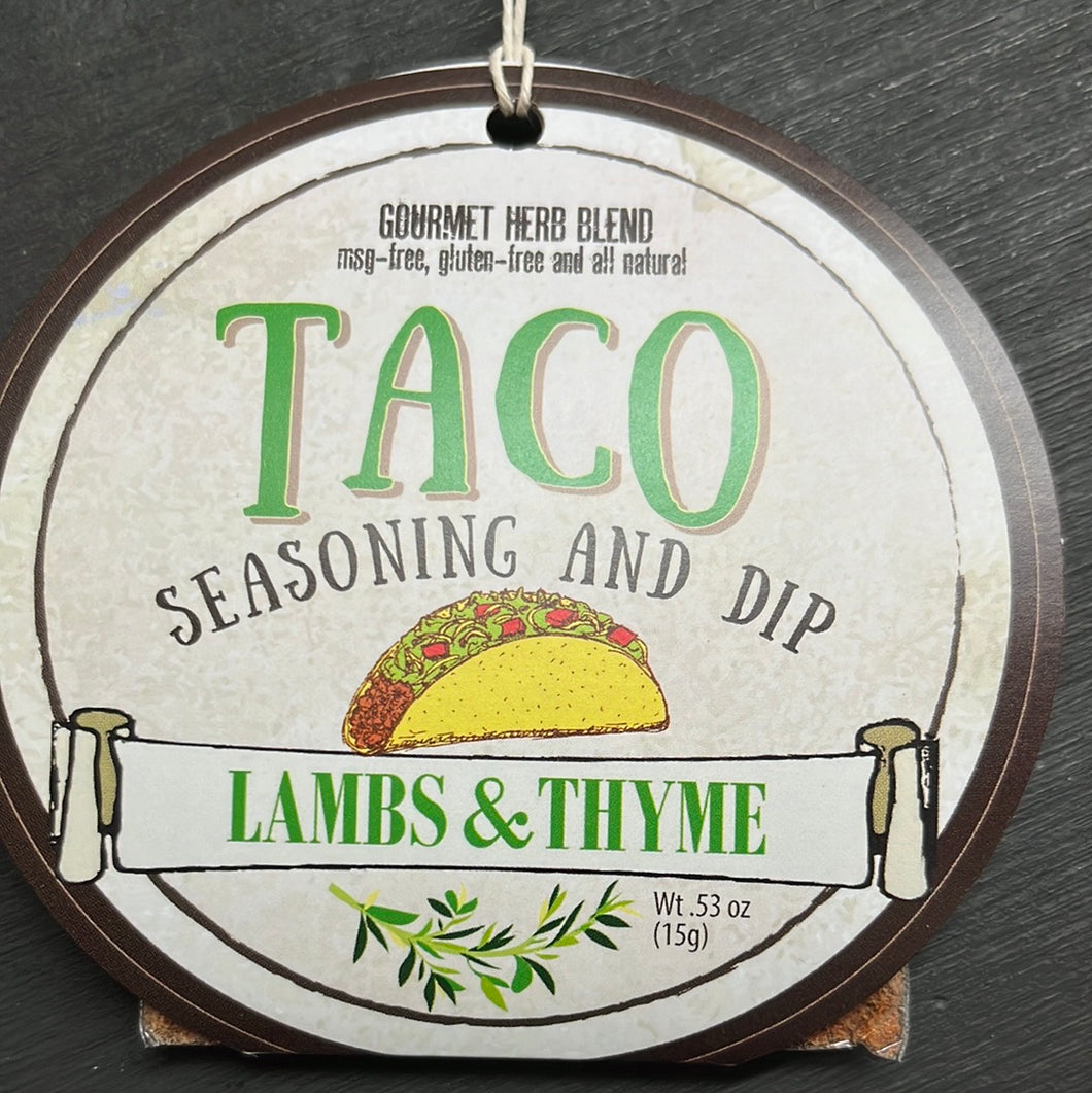 Taco Seasoning and Dip